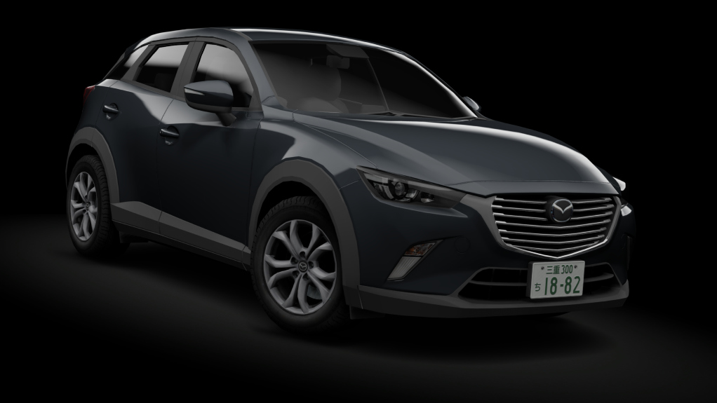 τraffic Japan | Mazda CX-3 DK5AW, skin blue_reflex_mica