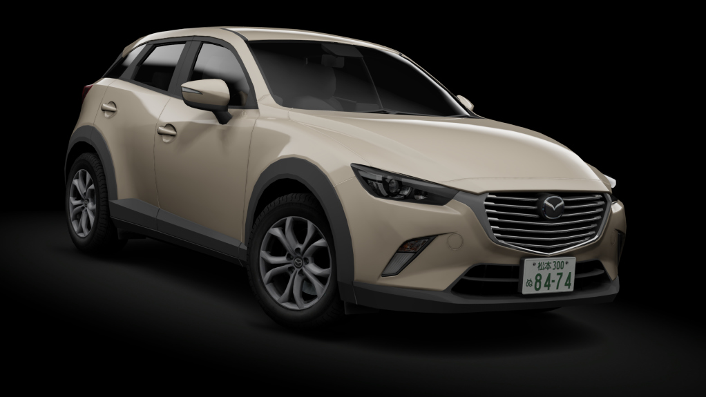 τraffic Japan | Mazda CX-3 DK5AW, skin crystal_white_pearlescent