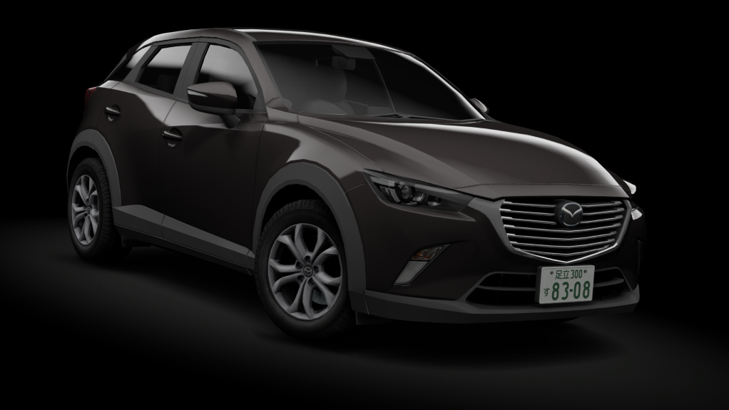 τraffic Japan | Mazda CX-3 DK5AW, skin meteor_grey_mica