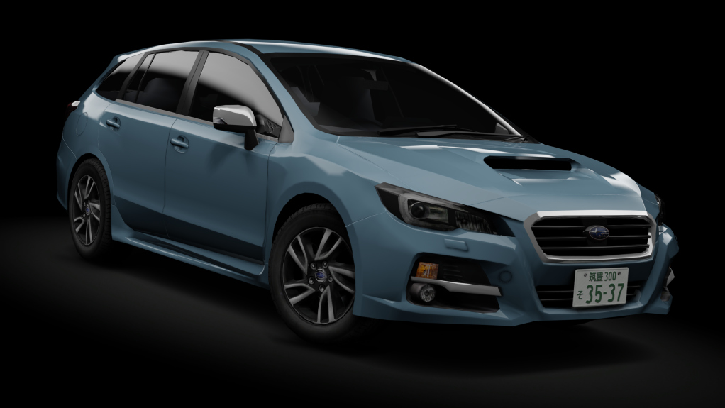 τraffic Japan | Subaru Levorg VMG 2.0 GT-S EyeSight, skin Steel Blue Metallic