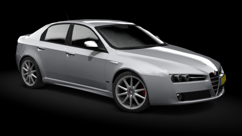 τraffic eu - Alfa Romeo 159, skin Argento_Alfa