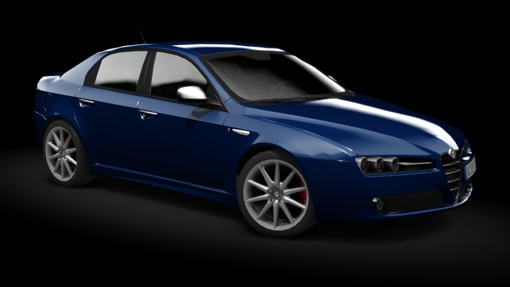 τraffic eu - Alfa Romeo 159, skin Blu_Anodizzato