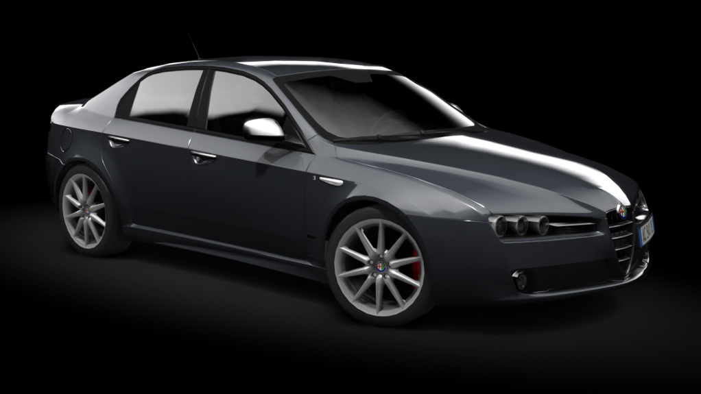 τraffic eu - Alfa Romeo 159, skin Grigio_Antracite