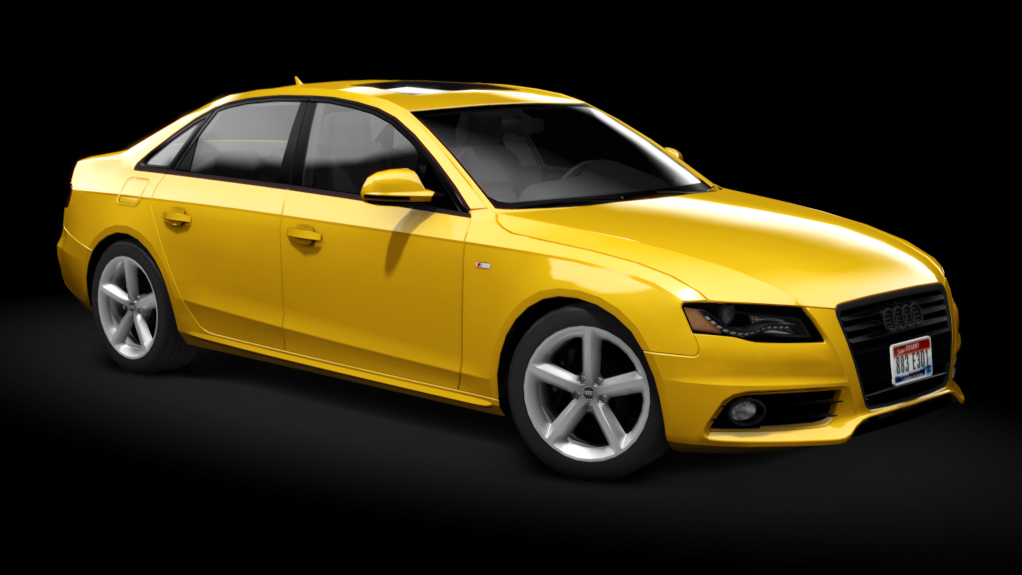 τraffic usa - Audi A4 2.0 TFSI S-line, skin 01_vegas_yellow_br