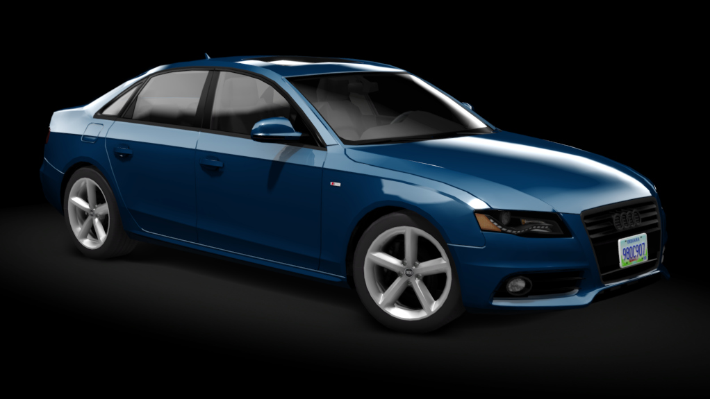 τraffic usa - Audi A4 2.0 TFSI S-line, skin 03_scuba_blue_metallic_br