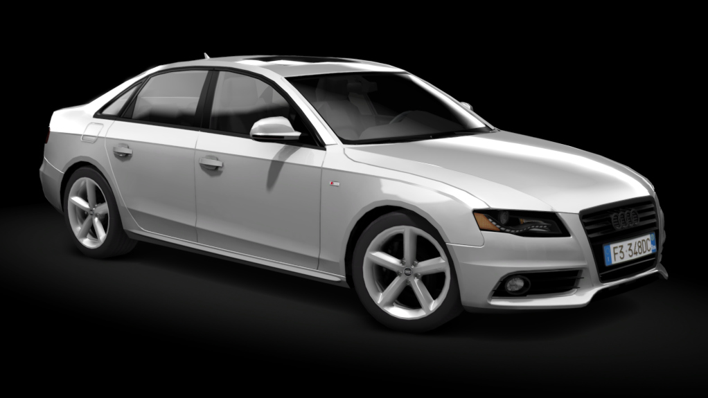 τraffic eu - Audi A4 2.0 TFSI S-line, skin 04_floret_silver_metallic_br