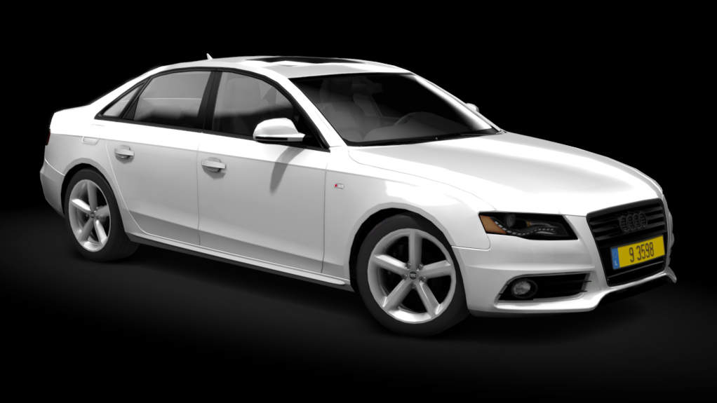 τraffic eu - Audi A4 2.0 TFSI S-line, skin 06_glacier_white_metallic_br