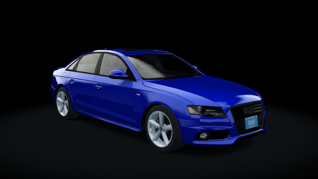 τraffic jp - Audi A4 2.0 TFSI S-line, skin prvvy blue