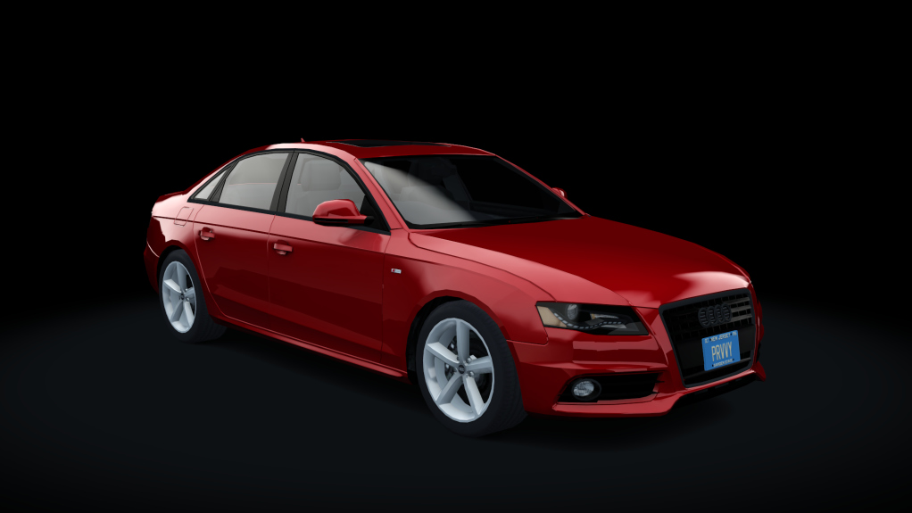 τraffic jp - Audi A4 2.0 TFSI S-line, skin prvvy red