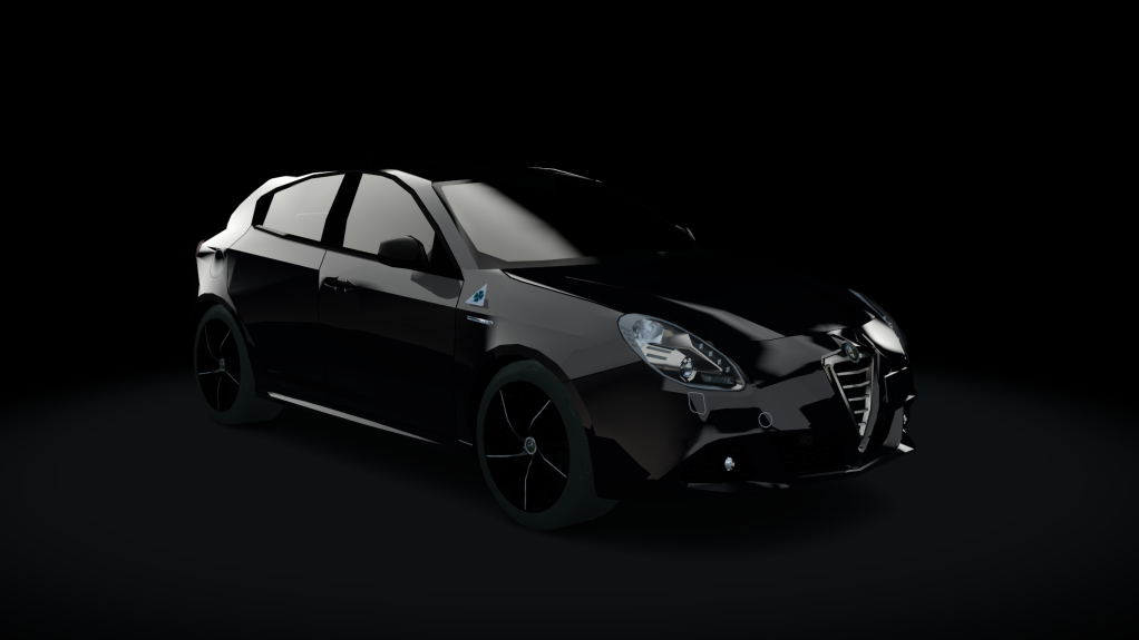 Traffic-balkanracing Alfa Romeo Giulietta, skin Black EU