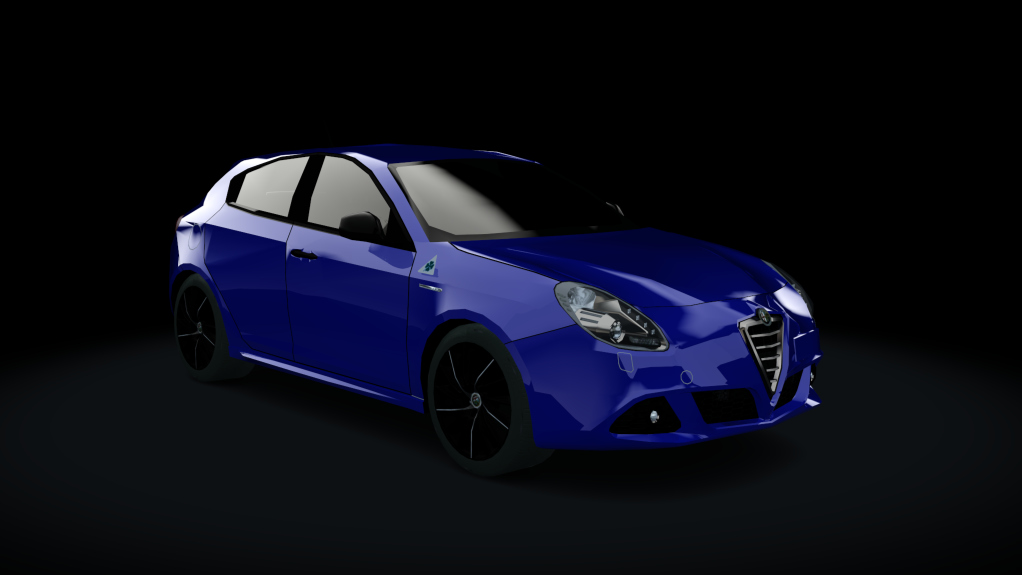 Traffic-balkanracing Alfa Romeo Giulietta, skin Blue EU