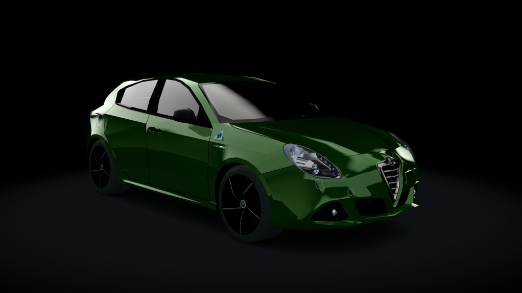 Traffic-balkanracing Alfa Romeo Giulietta, skin Green EU