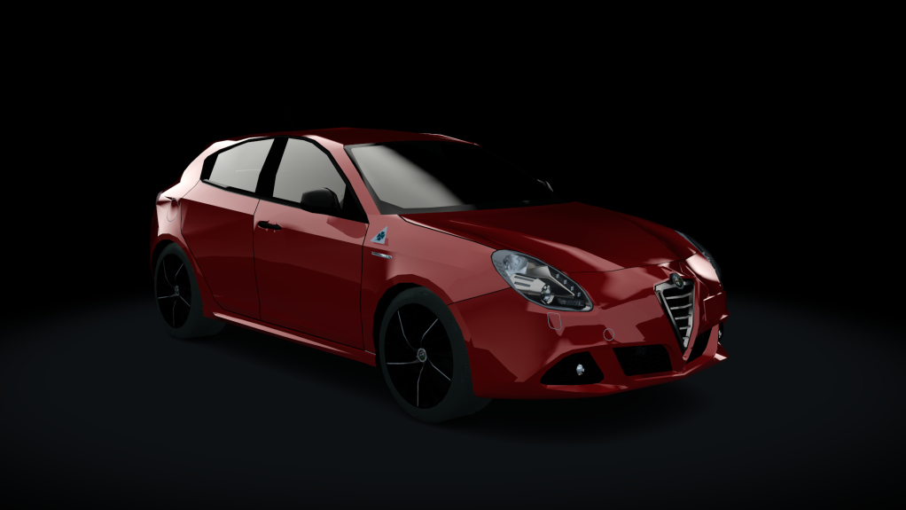 Traffic-balkanracing Alfa Romeo Giulietta, skin Red EU