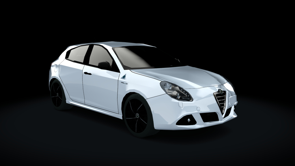 Traffic-balkanracing Alfa Romeo Giulietta, skin White EU