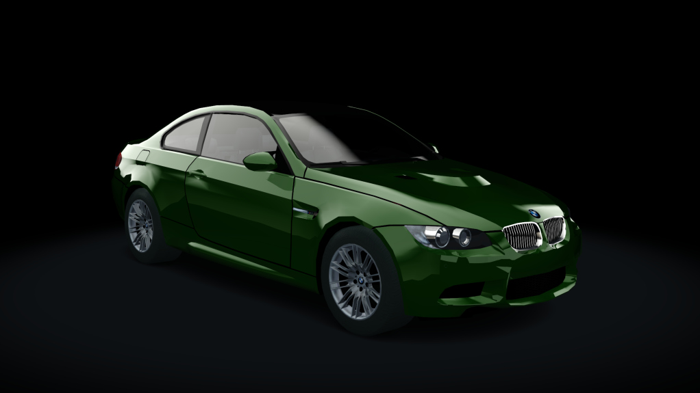 Traffic-balkanracing BMW M3 E92, skin Green EU