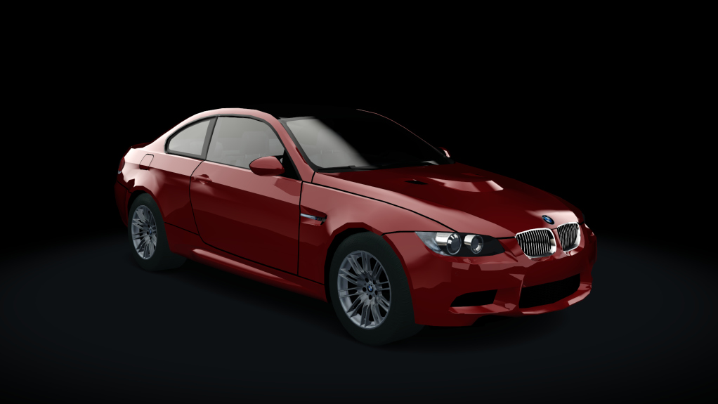 Traffic-balkanracing BMW M3 E92, skin Red EU