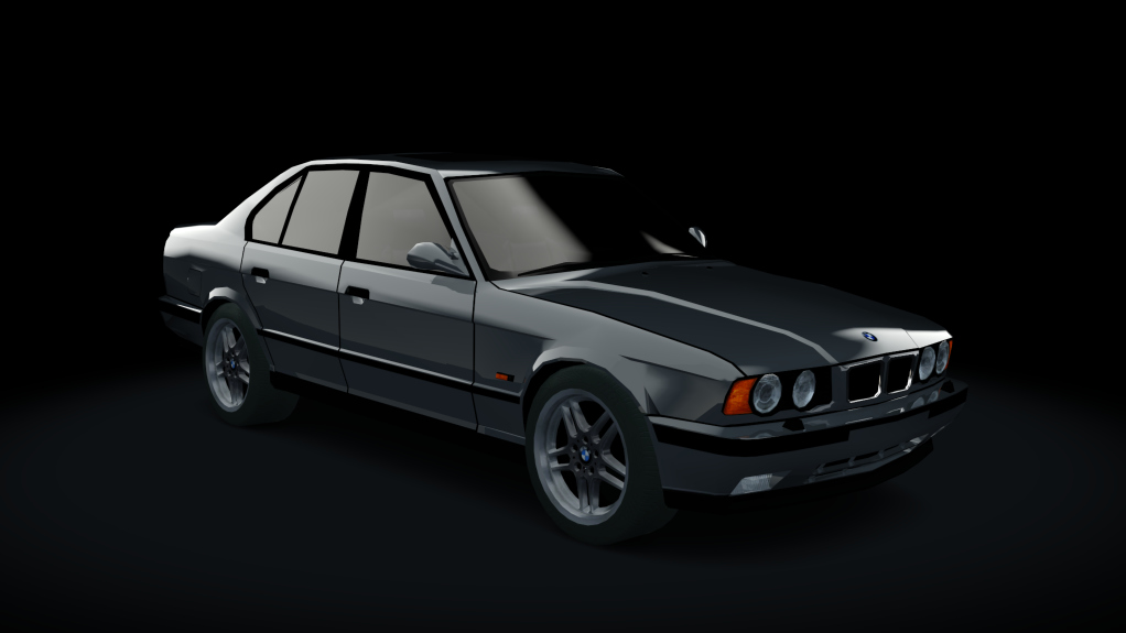 Traffic-balkanracing BMW M5 E34, skin Grey EU