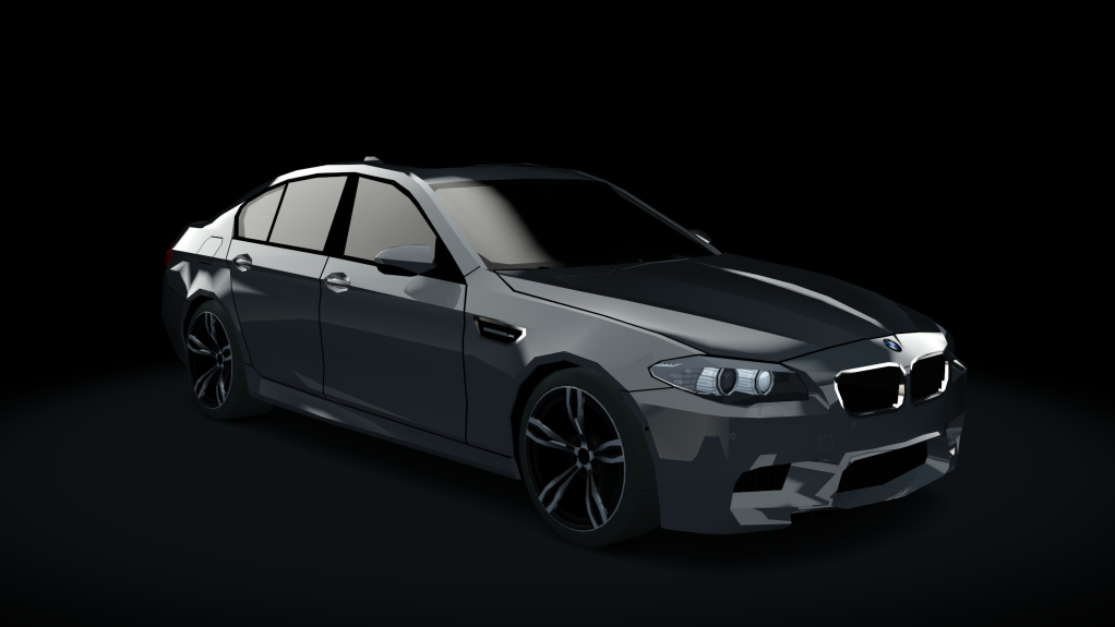 Traffic-balkanracing BMW M5 F10, skin Grey EU