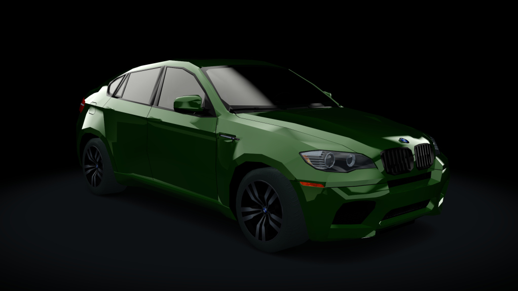 Traffic-balkanracing BMW X6M, skin Green EU