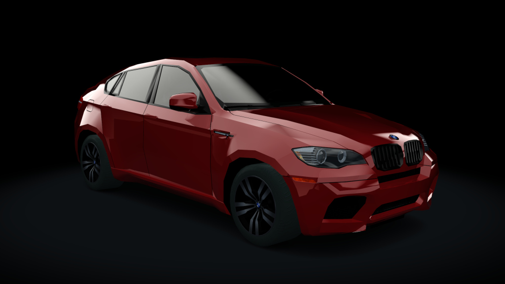 Traffic-balkanracing BMW X6M, skin Red EU