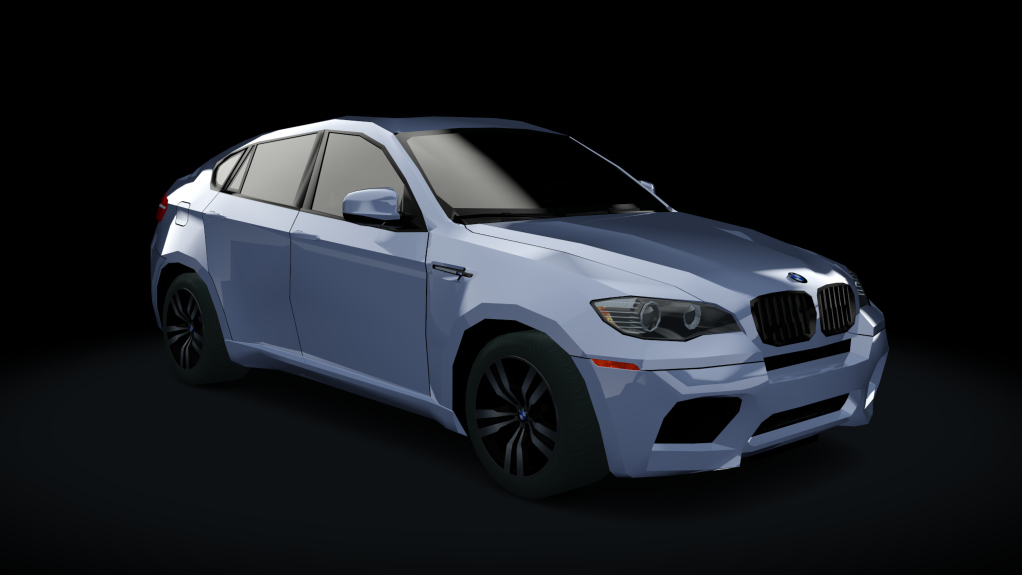 Traffic-balkanracing BMW X6M, skin Silver EU