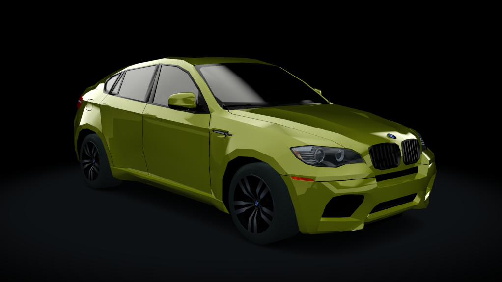 Traffic-balkanracing BMW X6M, skin Yellow EU