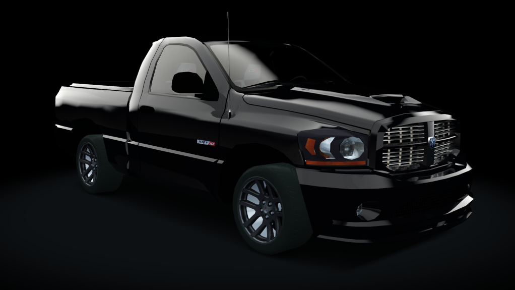 Traffic-balkanracing Dodge Ram SRT10, skin Black EU