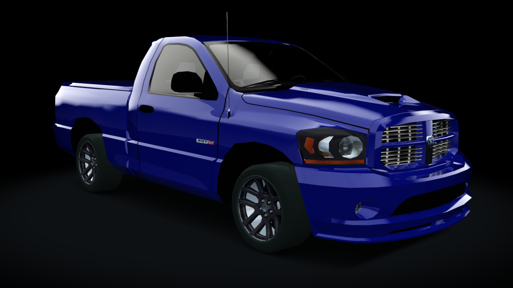 Traffic-balkanracing Dodge Ram SRT10, skin Blue EU