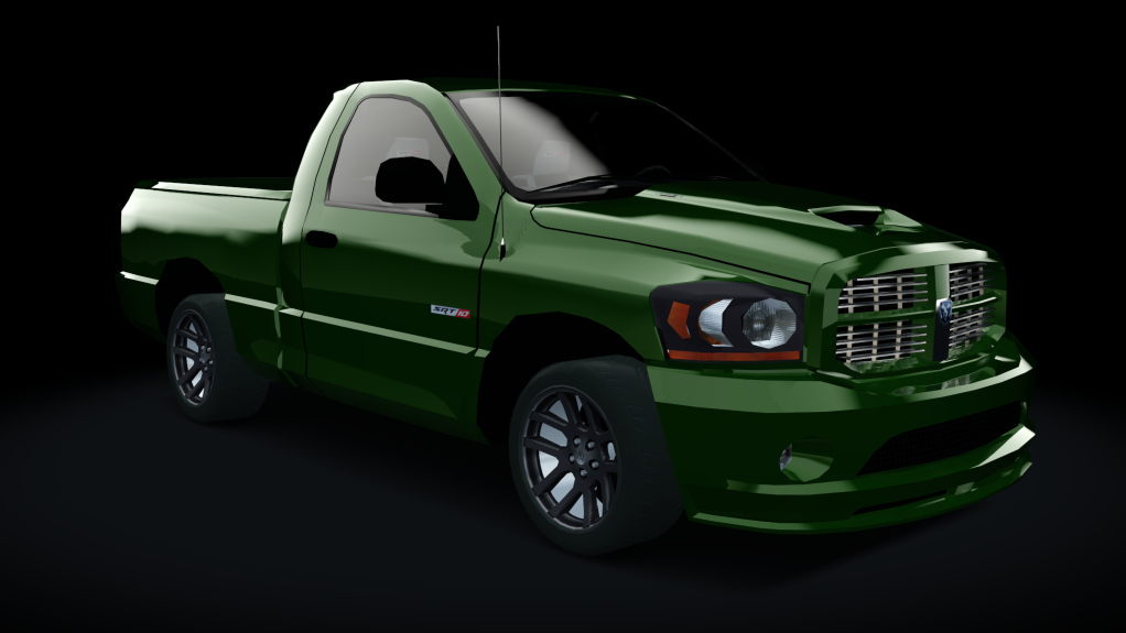 Traffic-balkanracing Dodge Ram SRT10, skin Green EU