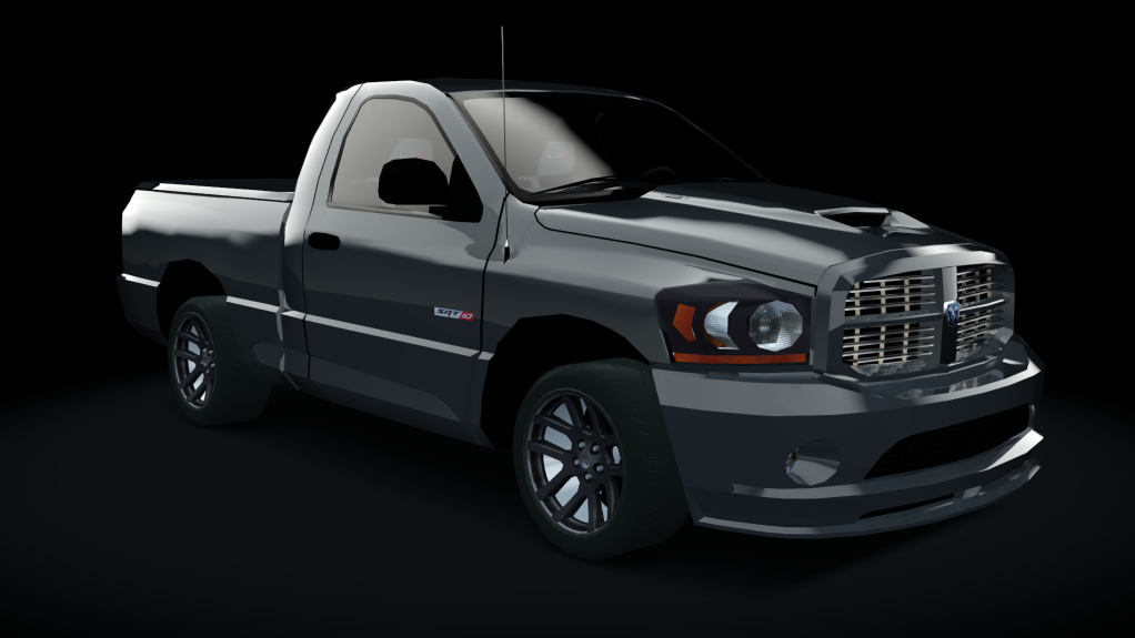 Traffic-balkanracing Dodge Ram SRT10, skin Grey EU