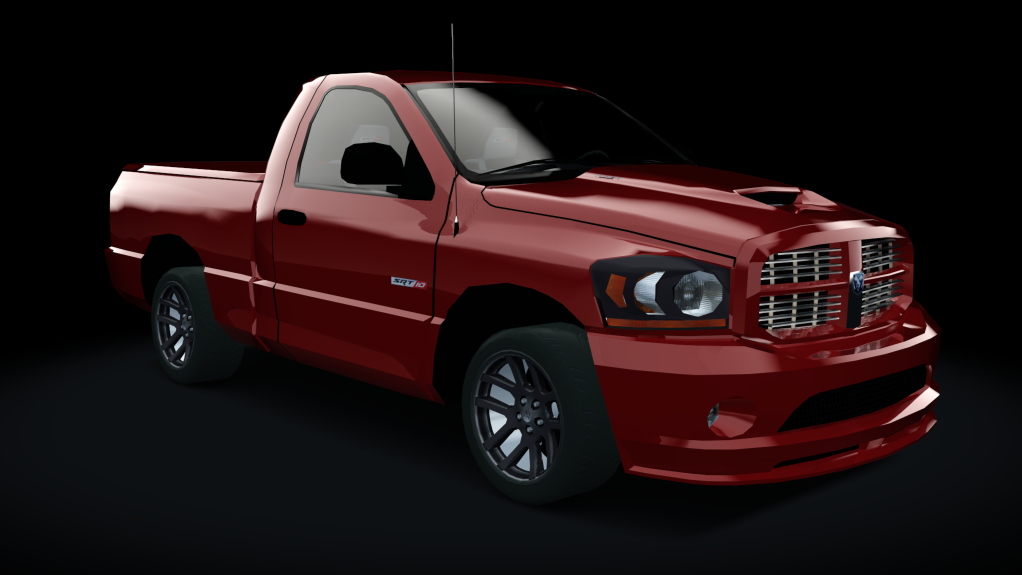 Traffic-balkanracing Dodge Ram SRT10, skin Red EU