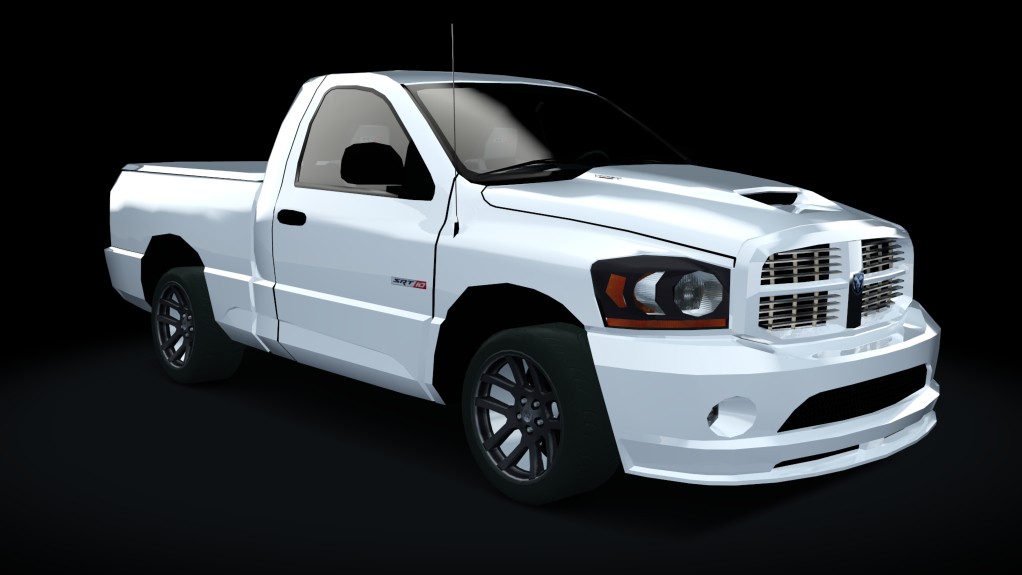 Traffic-balkanracing Dodge Ram SRT10, skin White EU