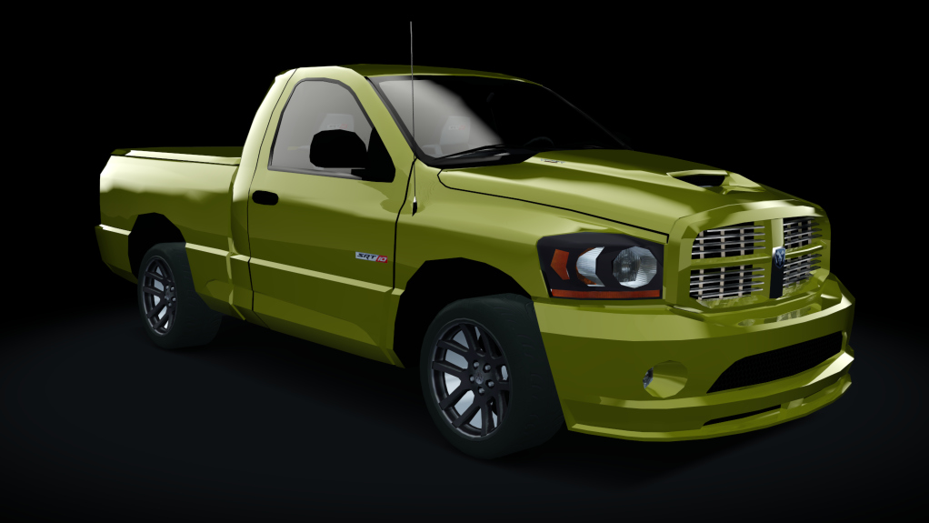 Traffic-balkanracing Dodge Ram SRT10, skin Yellow EU