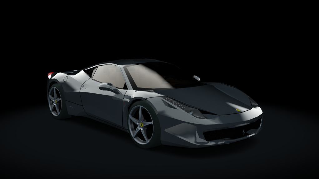 Traffic-balkanracing Ferrari 458, skin Grey EU