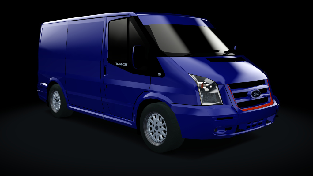 Traffic-balkanracing Ford Transit SSV, skin Blue EU