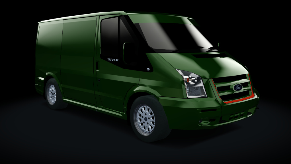 Traffic-balkanracing Ford Transit SSV, skin Green EU