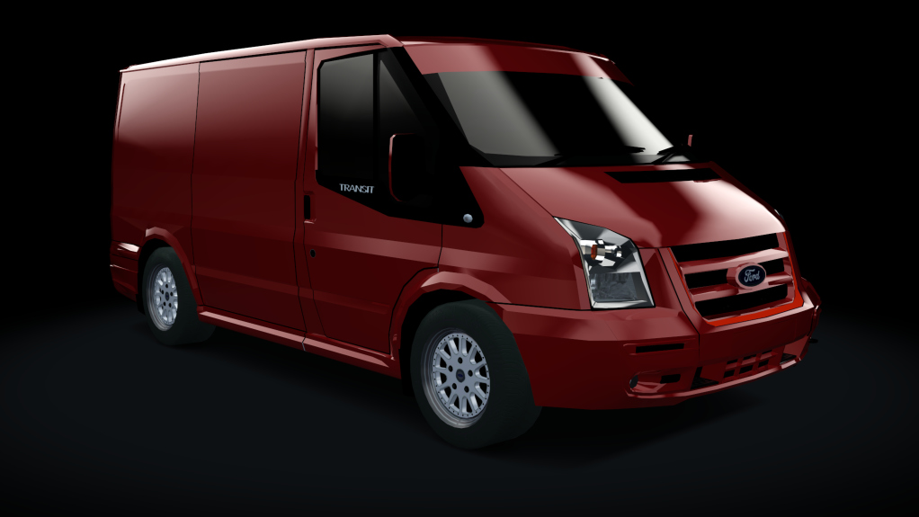 Traffic-balkanracing Ford Transit SSV, skin Red EU