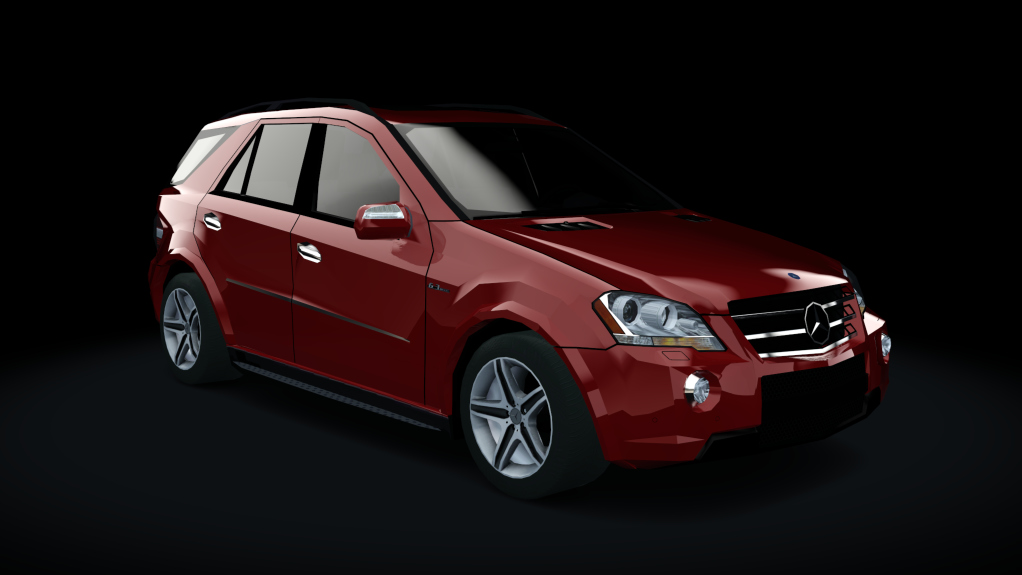 Traffic-balkanracing Mercedes-Benz ML63 AMG, skin Red EU