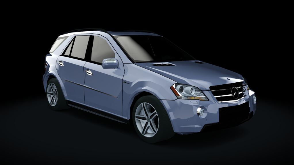 Traffic-balkanracing Mercedes-Benz ML63 AMG, skin Silver EU