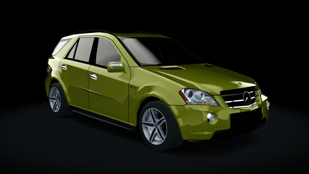 Traffic-balkanracing Mercedes-Benz ML63 AMG, skin Yellow EU