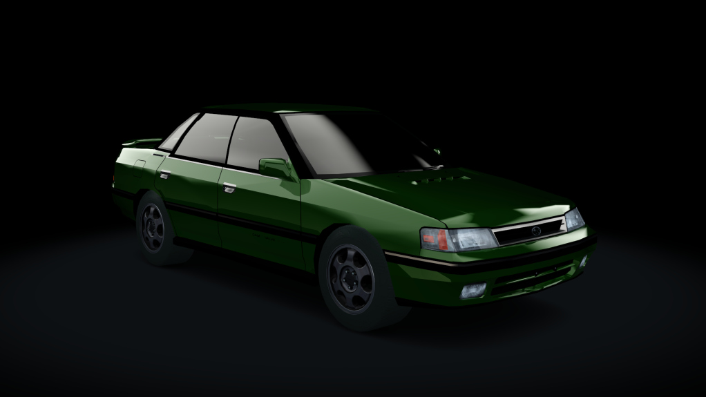 Traffic-balkanracing Subaru Legacy RS, skin Green EU