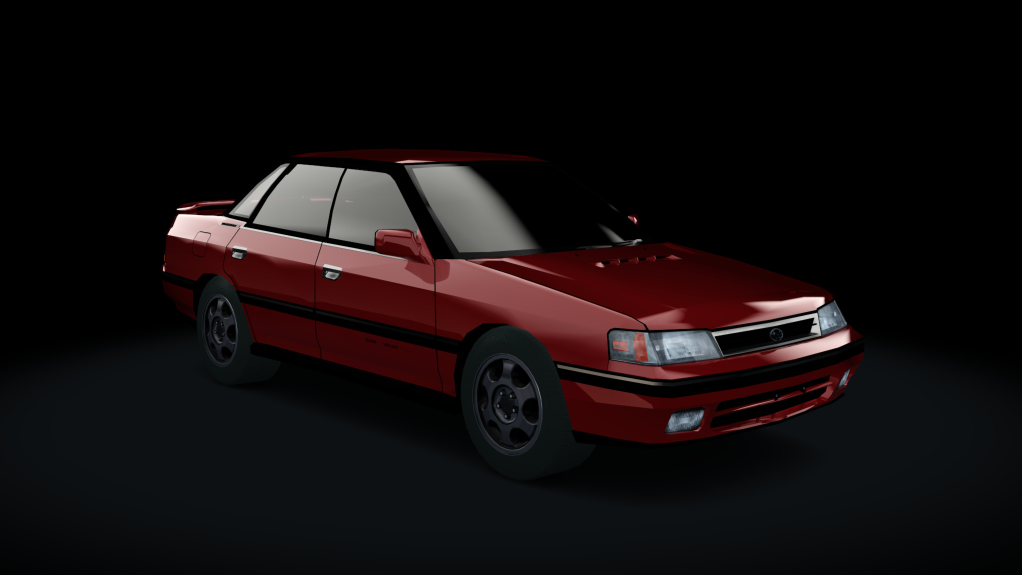 Traffic-balkanracing Subaru Legacy RS, skin Red EU