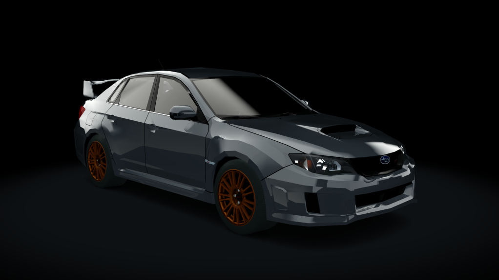 Traffic-balkanracing Subaru WRX STI, skin Grey EU