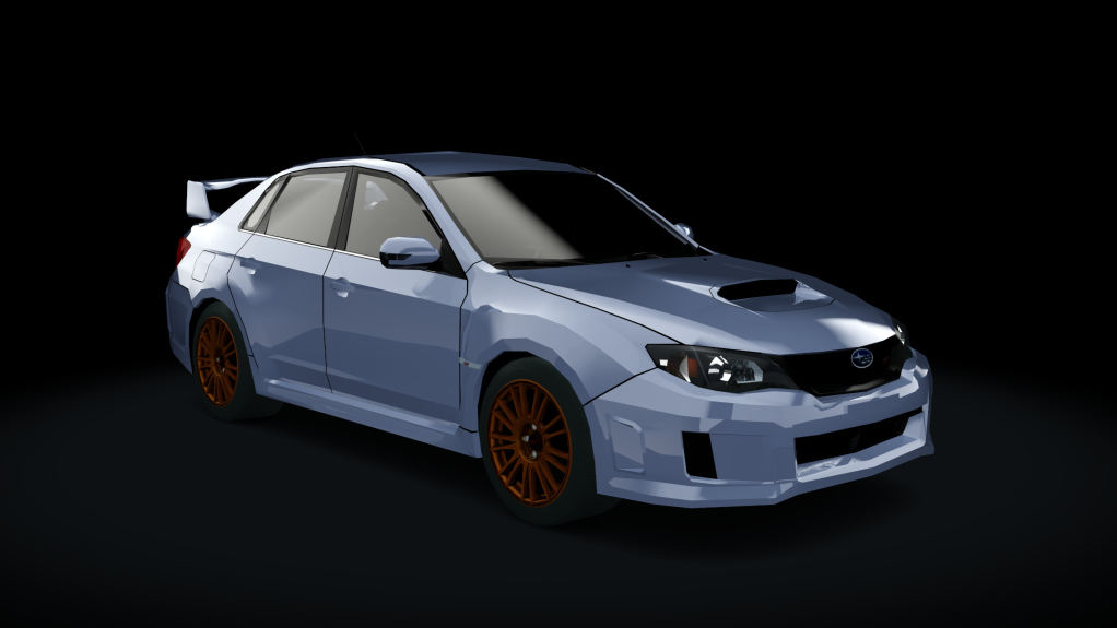 Traffic-balkanracing Subaru WRX STI, skin Silver EU