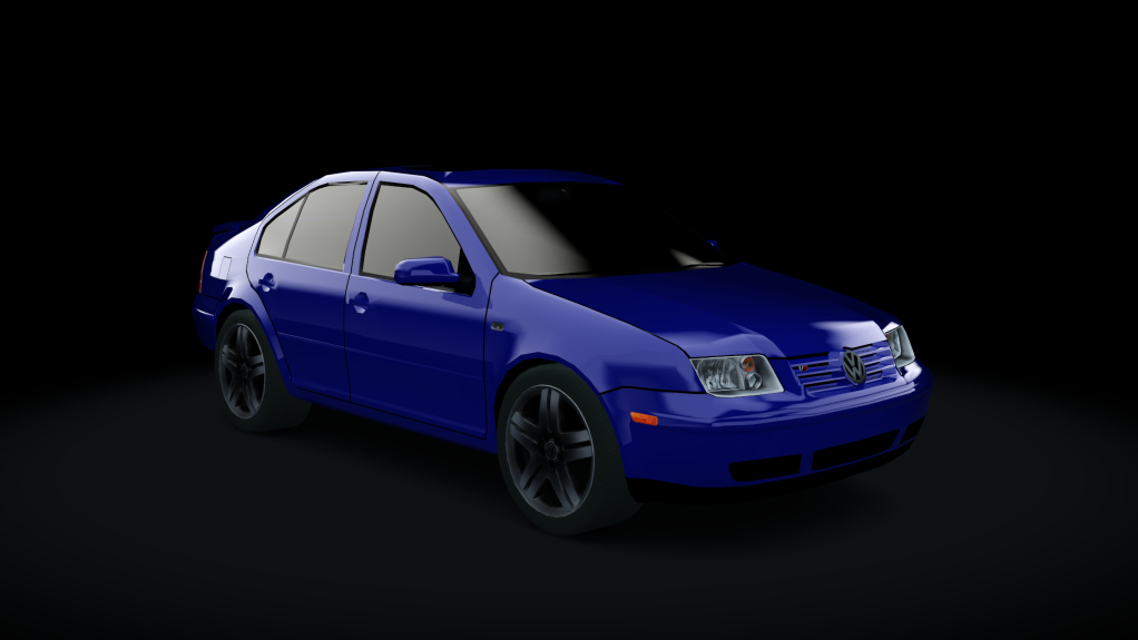 Traffic-balkanracing VW Bora VR6, skin Blue EU