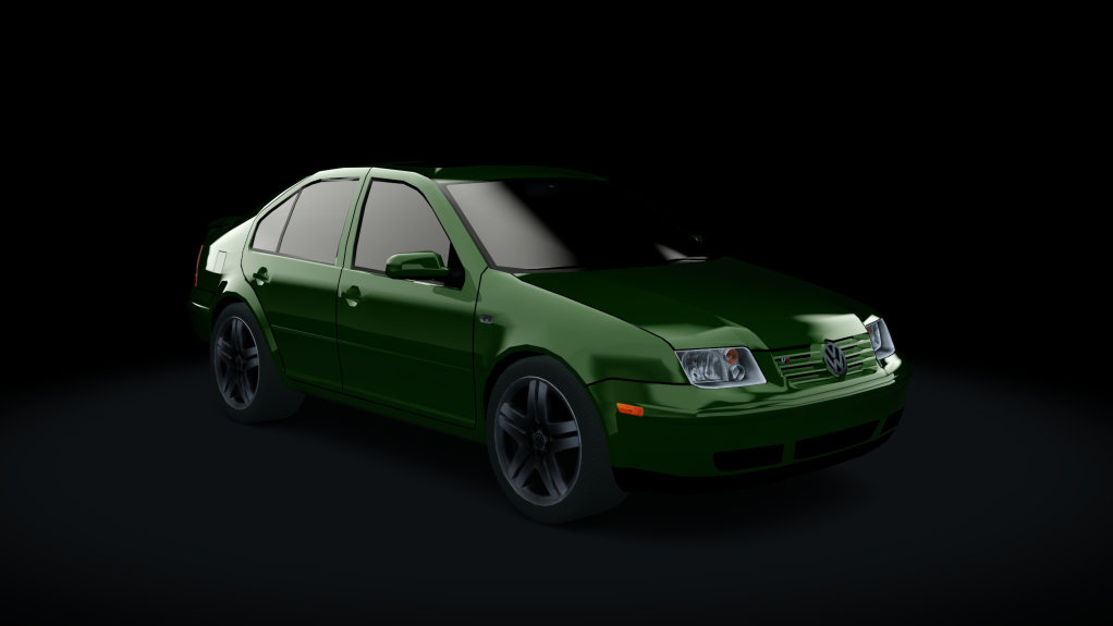 Traffic-balkanracing VW Bora VR6, skin Green EU