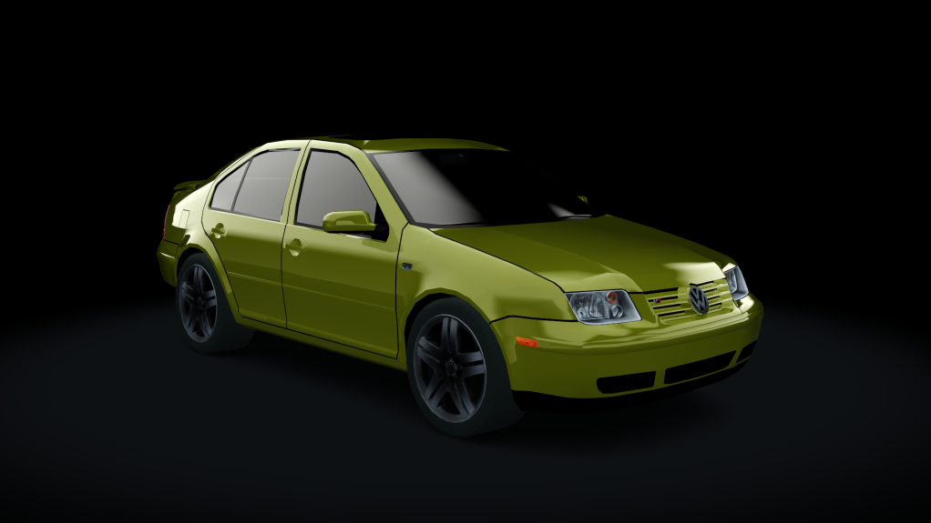 Traffic-balkanracing VW Bora VR6, skin Yellow EU