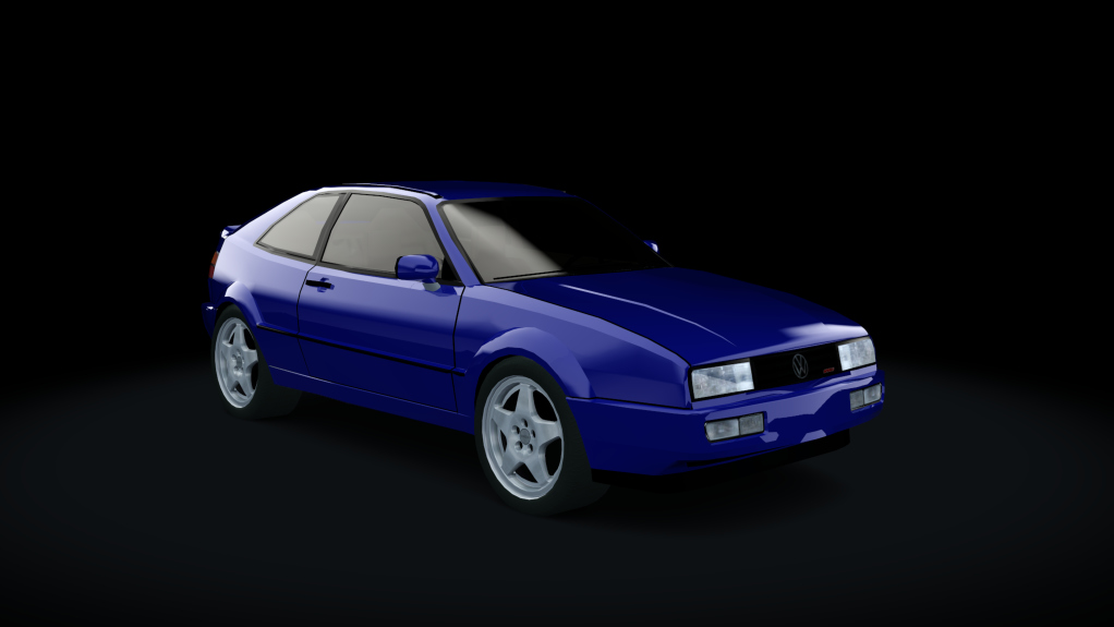 Traffic-balkanracing VW Corrado VR6, skin Blue EU