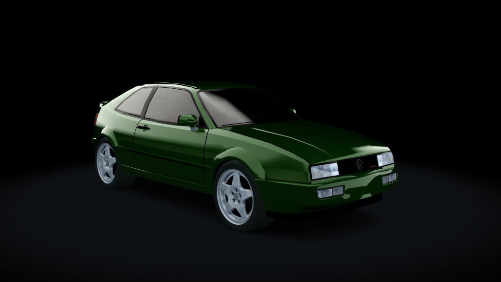 Traffic-balkanracing VW Corrado VR6, skin Green EU