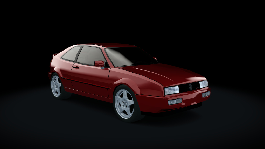 Traffic-balkanracing VW Corrado VR6, skin Red EU